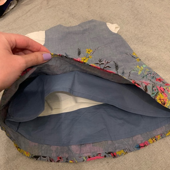 Monsoon baby girls 3-6 months matching set dress - Picture 4 of 6